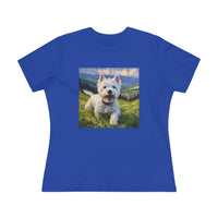 Ethereal Beauty Westie Women's Relaxed Fit Cotton Tee