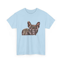 French Bulldog 'Shannel' Unisex Heavy Cotton Tee