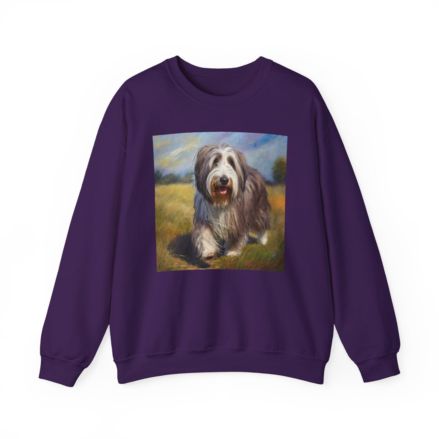Bearded Collie Charm Crewneck Sweatshirt