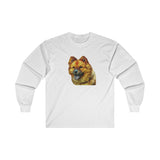 Chow Unisex Cotton Long Sleeve Tee