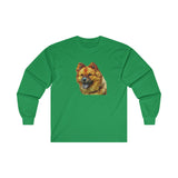 Chow Unisex Cotton Long Sleeve Tee