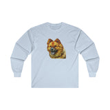 Chow Unisex Cotton Long Sleeve Tee