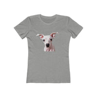 American Hairless Terrier  -  Women's Slim Fit Ringspun Cotton Tee