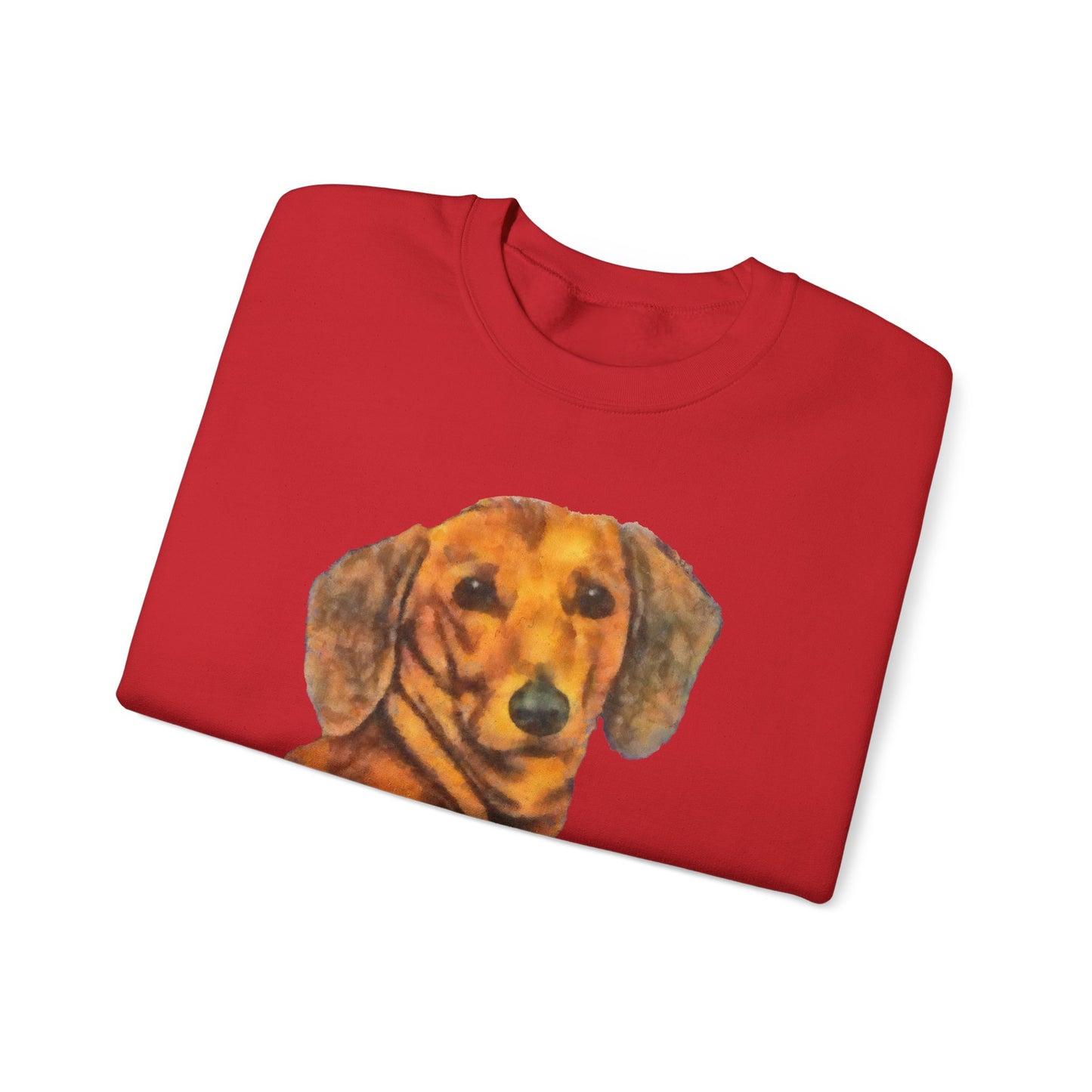 Dachshund 'Doxie #1' Unisex 50/50 Crewneck Sweatshirt