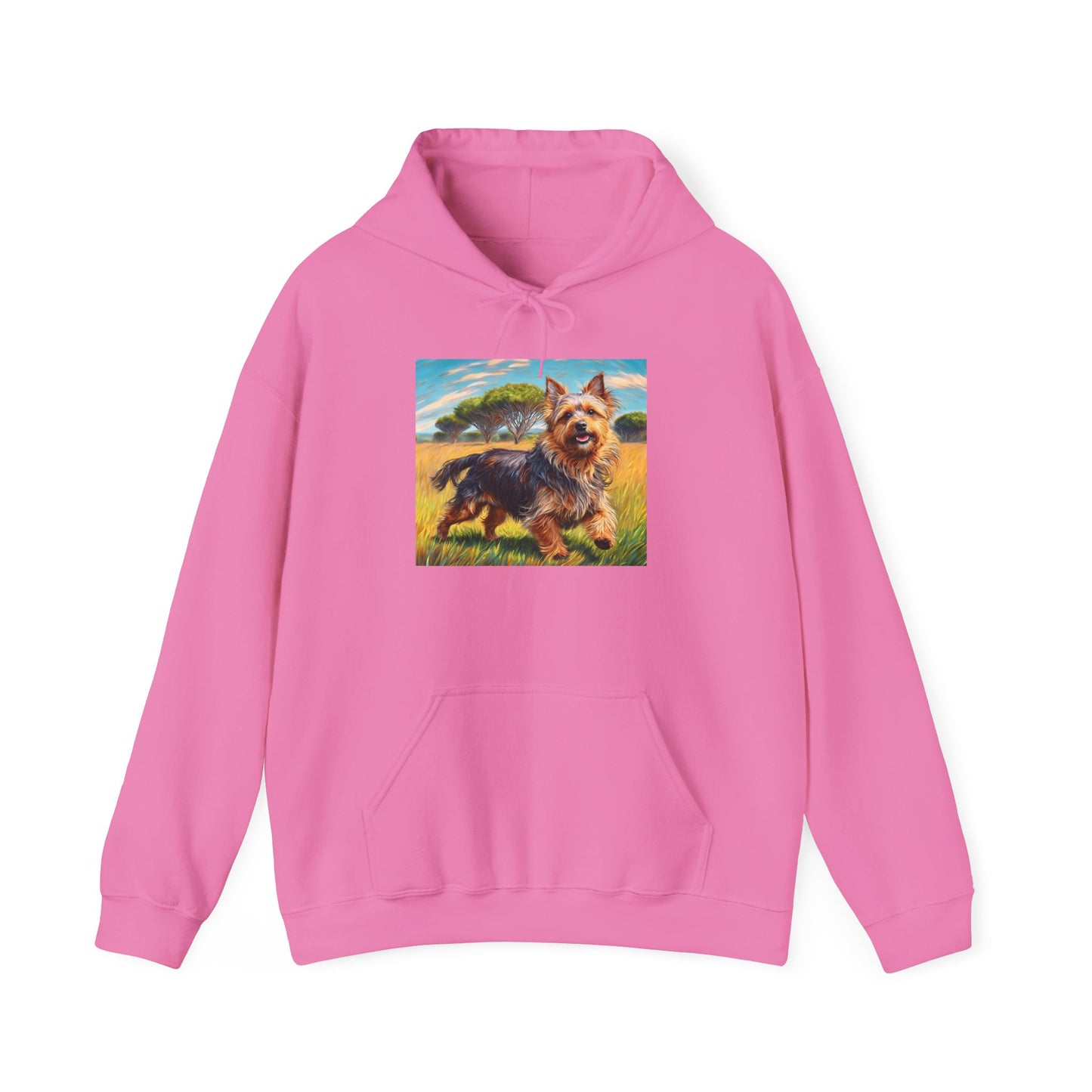 Australian Terrier Unisex 50/50 Hooded Sweatshirt