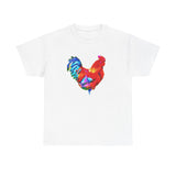 Rooster 'Craw' Unisex Heavy Cotton Tee