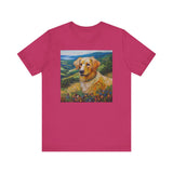 Golden Retriever Classic Jersey Short Sleeve Tee