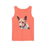 Basenji - Unisex Relaxed Fit Ringspun Cotton Tank Top