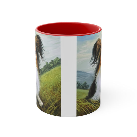 Papillon #2 - 11oz Ceramic Accent Mug