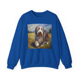 Bearded Collie  -  Unisex 50/50 Crewneck Sweatshirt