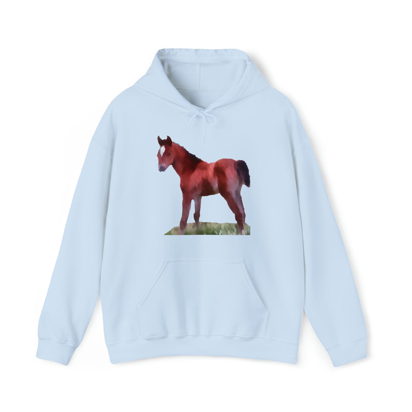 Horse 'Contata' Unisex 50/50 Hoodie