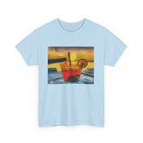 Cocktails on Sifnos Island (Greece)Unisex Heavy Cotton Tee