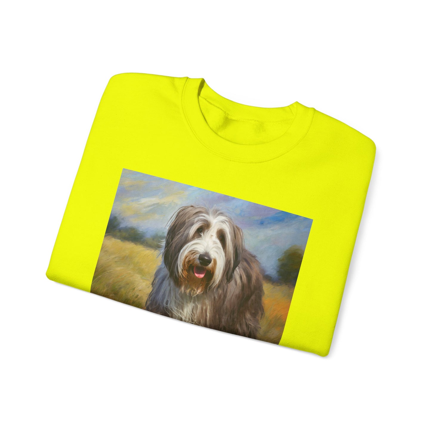 Bearded Collie Charm Crewneck Sweatshirt