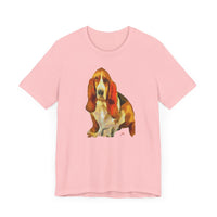 Basset Hound 'Lautrec' Unisex Jersey Short Sleeve Tee