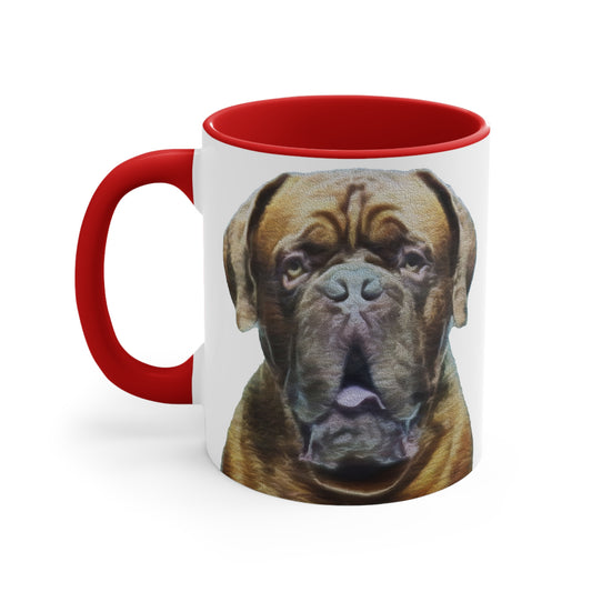 Dogue de Bordeaux Ceramic Accent Coffee Mug, 11oz