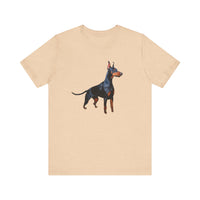 Doberman Pinscher Unisex Jersey Short Sleeve Tee