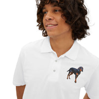 Transylvanian Scent Hound Men's Piqué Polo Shirt