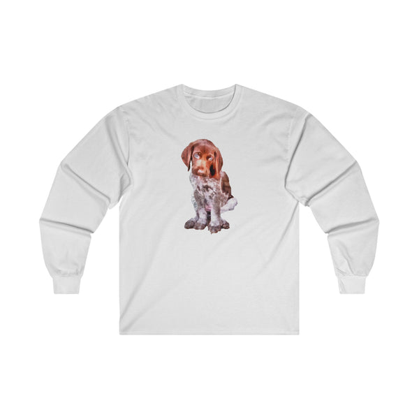 German Short Hair Pointer "Benny" Classic Cotton Long Sleeve Tee