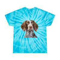 German Wirehaired Pointer Classic Tie-Dye Tee, Cyclone