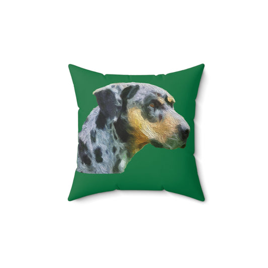 Catahoula 'Clancy' Spun Polyester Throw Pillow