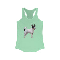 Japanese Terrier - Cute Dog Design Women's Racerback Tank Top