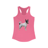 Japanese Terrier - Cute Dog Design Women's Racerback Tank Top