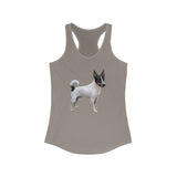 Japanese Terrier - Cute Dog Design Women's Racerback Tank Top