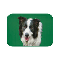 Border Collie 'Archie' Bath Mat