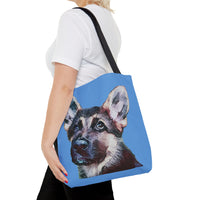 German Shepherd 'Sly' Tote Bag