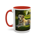 Broholmer - Ceramic Accent Coffee Mug  - 2 Sizes