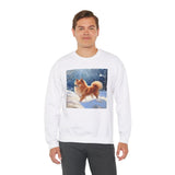 Finnish Spitz - Unisex 50/50 Crewneck Sweatshirt