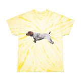 On Point German Shorthair Pointer Tie-Dye Tee