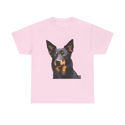 Australian Kelpie #2 Heavy Cotton Tee