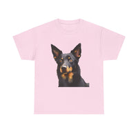 Australian Kelpie #2 Heavy Cotton Tee