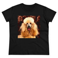 Poodle Women's Midweight Cotton Tee