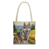 Czechoslovakian Vlcak 'Wolfdog' Tote Bag (AOP)