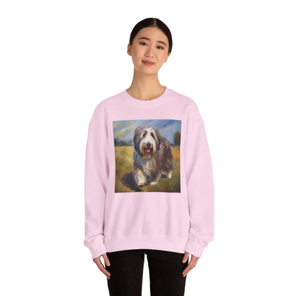 Bearded Collie Charm Crewneck Sweatshirt