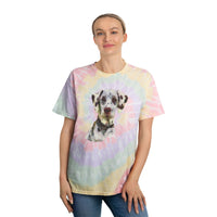 Dalmatian Unisex Cotton Tie-Dye Tee, Spiral