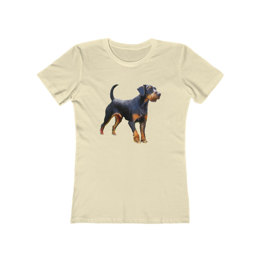 Jagdterrier - Women's Slim Fit Ringspun Cotton Tee
