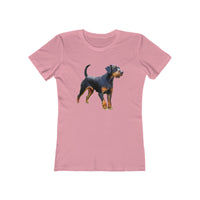 Jagdterrier - Women's Slim Fit Ringspun Cotton Tee