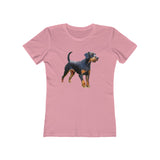 Jagdterrier - Women's Slim Fit Ringspun Cotton Tee
