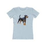Jagdterrier - Women's Slim Fit Ringspun Cotton Tee
