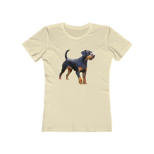 Jagdterrier - Women's Slim Fit Ringspun Cotton Tee