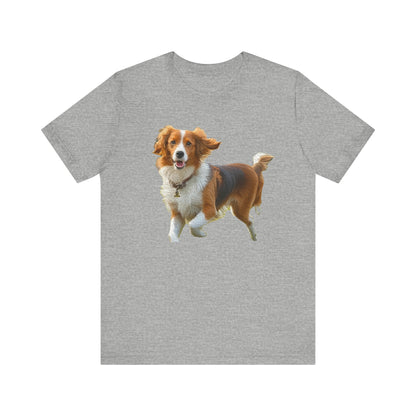 Nederlandse Kooikerhondje Unisex Jersey Short Sleeve Tee