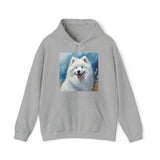 Samoyed Unisex 50/50 Hooded Sweatshirt