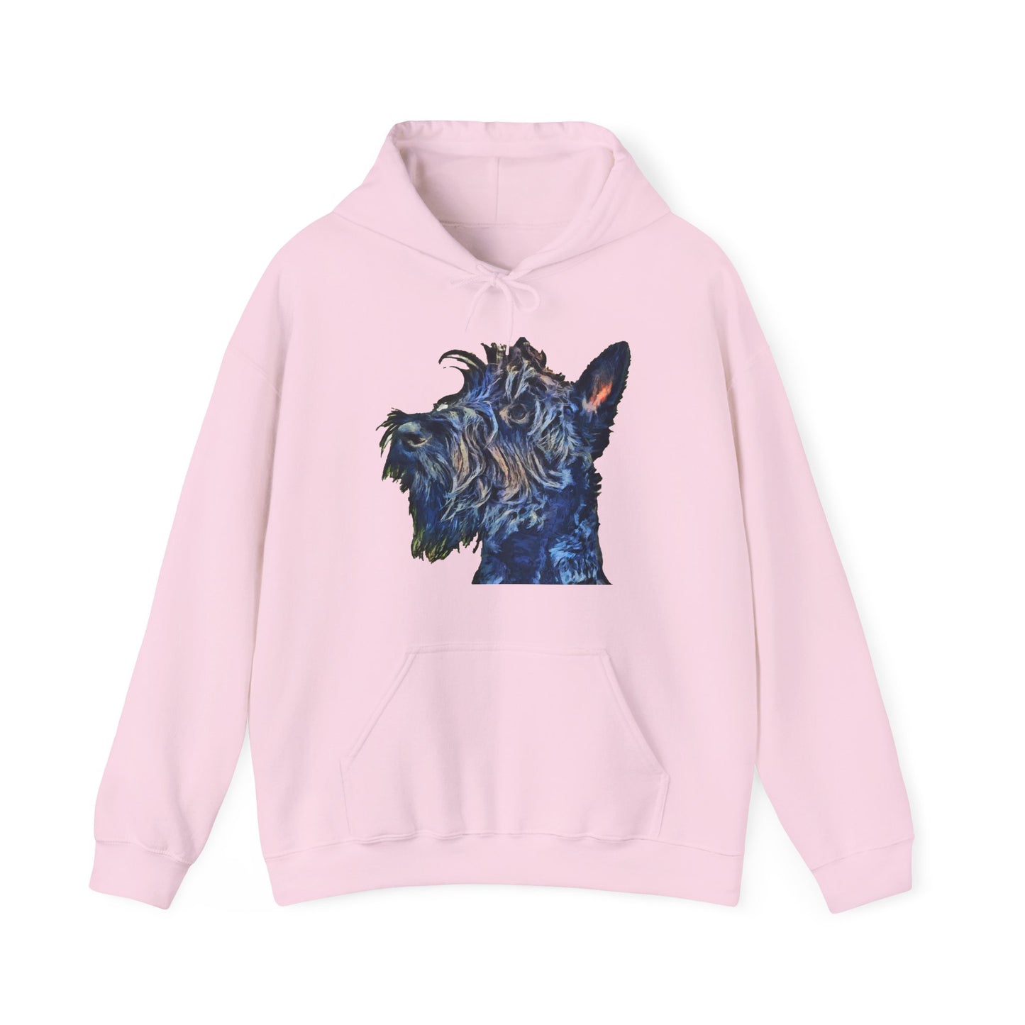 Scottish Terrier 'Scotie' Unisex 50/50 Hooded Sweatshirt