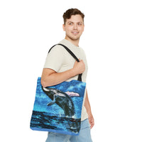 Humpback Whale Tote Bag