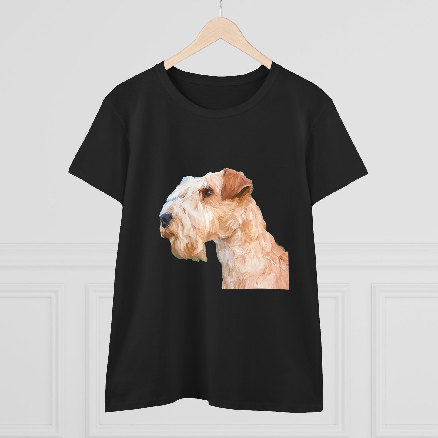 Lakeland Terrier Women's Midweight Cotton Tee