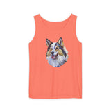 Alaskan Klee Kai Relaxed Fit Ringspun Cotton Tank Top