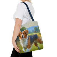 Nederlandse Kooikerhondje Polyester Tote Bag (AOP)